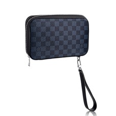 Louis Vuitton Dandy Wallet N64020 Damier Cobalt Canvas