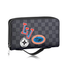 Louis Vuitton Zippy Wallet XL N64441 Toile Damier Graphite