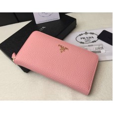 Prada Zipper Wallet 1M0506 Pink