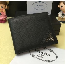 Prada Men's Leather Wallet 0336 Black
