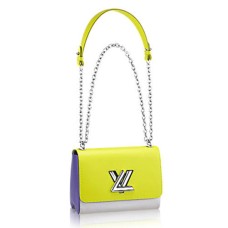 Louis Vuitton M42349 Twist MM Shoulder Bag Epi Leather
