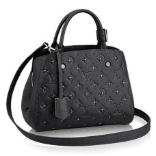 Louis Vuitton M50665 Montaigne BB Tote Bag Monogram Empreinte Leather