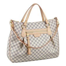 Louis Vuitton N41134 Evora GM Shoulder Bag Damier Azur Canvas
