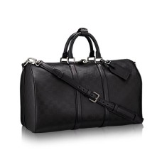 Louis Vuitton N41145 Keepall Bandouliere 45 Duffel Bag Damier Infini Cuir