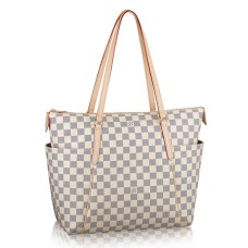 Louis Vuitton N41279 Totally MM Shoulder Bag Damier Azur Canvas